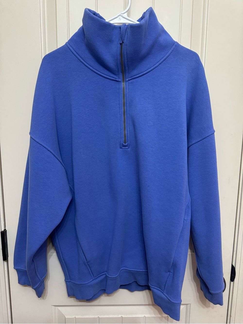 Women’s Lululemon Half-Zip Funnel Neck Sweater - Blue